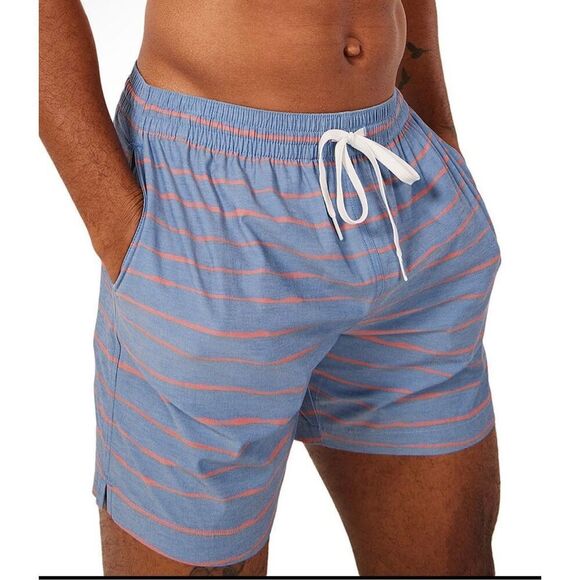 NWOT Chubbies Men’s The Tributes 5.5” Swim Short in Dusty Blue Size XXXL - Picture 1 of 7
